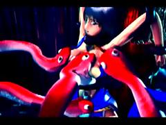 3D monster is drilling this Asian chick tube porn video